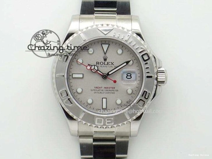 0514 Supportive Yacht-Master 116622 Silver Dial JF Best Edition On SS Bracelet SA3135 V 4032